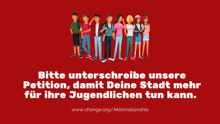 Das Aktionsbündnis "Für die Würde unserer Städte" setzt sich für eine gerechte Finanzverteilung ein, unter anderem um mehr für Jugendliche tun zu können.